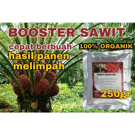 Jual Pupuk Organik Sawit Booster Agar Cepat Berbuah Dan Lebat Indonesia