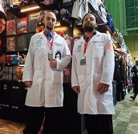 Aperture Scientists Cosplay Fashion Jackets Lab Coat