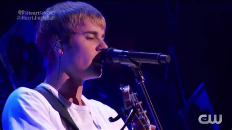 Justin Bieber Cold Water Live At Z S Jingle Ball Youtube