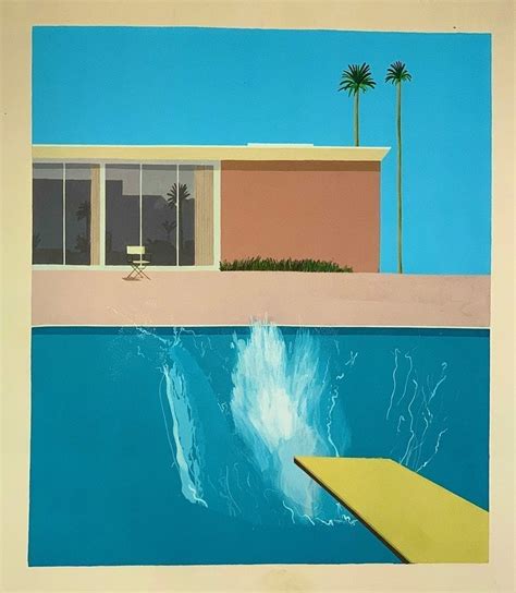 A Bigger Splash By David Hockney Ladykflo