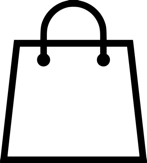 Shopping Bag Vector Icon 64166 Free Icons Library