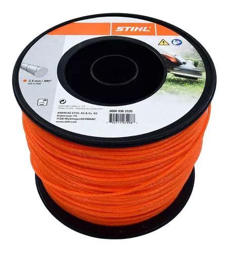 Hilo De Corte Redondo Mm Nylon Stihl Rollo Color