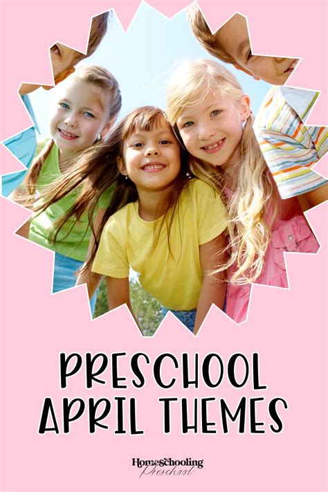 Preschool April Themes Homeschooling Preschool