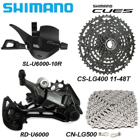 Shimano Cues U6000 группа 1x10 переключение SL R RD С окна кассета