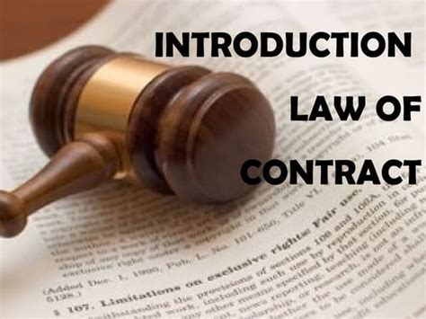 Contracts Powerpoint Presentation