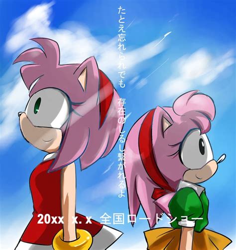 Amy And Rosy By Garugirosonicshadow Rosy The Rascal Amy Rose Rosie