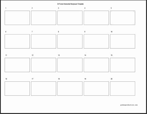 30 Free Photoshop Storyboard Templates Example Document Template