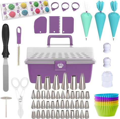 Amazon Cake Decorating Kit Pcs Frosting Piping Kit Piping Bags