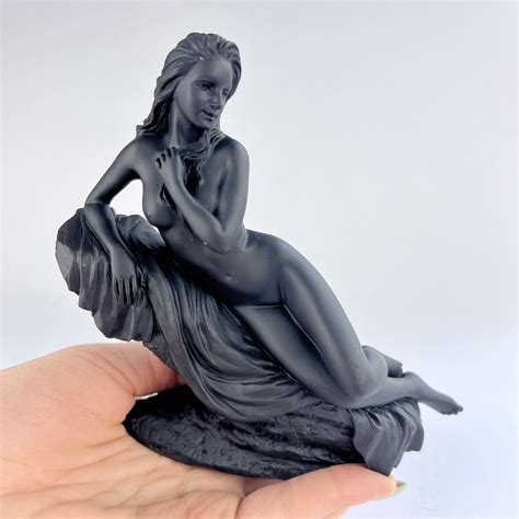 Naked Girl Lady Statue Figure Polystone Home Decor Italy 14 Cm