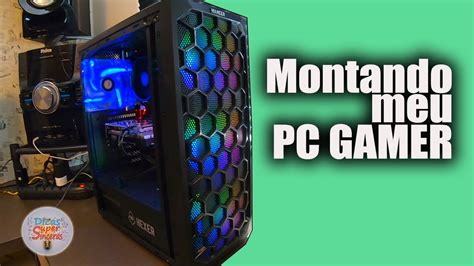 Como montei meu Primeiro PC GAMER peças do Mercado Livre YouTube