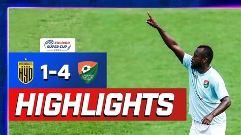 Match Highlights Kalinga Super Cup 2024 Round 3 Hyderabad FC 1 4