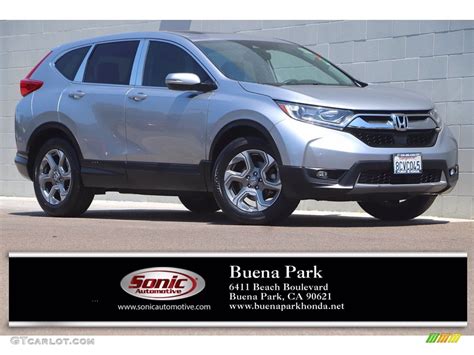 2018 Lunar Silver Metallic Honda CR V EX L 142887705 Photo 28