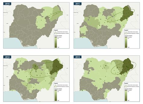 Maps Of Boko Haram Activity Shows Groups Evolution Says Ihs Country