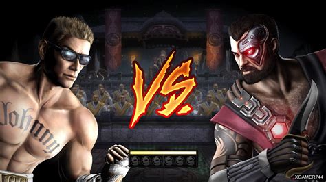 Mortal Kombat 9 Johnny Cage Vs Kano Youtube