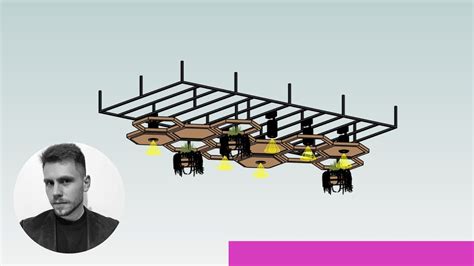 Live REVIT modelagem PAINEL HEXAGONAL de iluminação YouTube