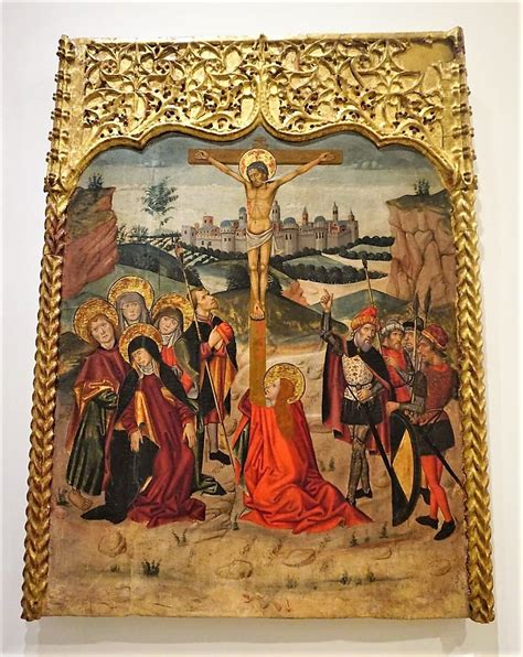 El Calvario obra del pintor aragonés Juan de la Abadía El Viejo