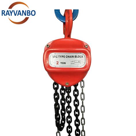 Ton Ton Ton Ton Heavy Duty Hand Manual Operated Pulley Chain