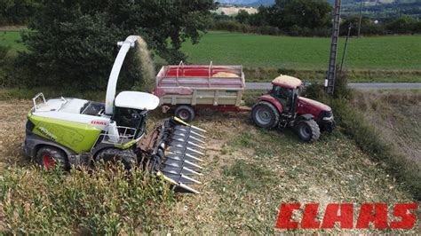 Ensilage De Ma S Avec Une Barre De Coupe Assez Sp Ciale Pour Cette