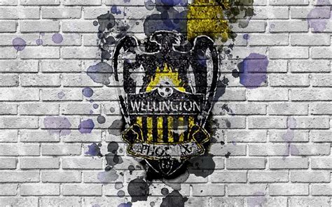 Wellington Phoenix FC Soccer A League Football Club Australia Wellington Phoenix Logo Asphalt FC ...