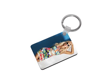 Porte Cl S En Mdf Rectangulaire Sublimation Transfert Thermique