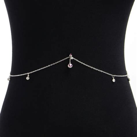 1pc Stainless Steel Belly Button Rings Belt Body Piercing For Women