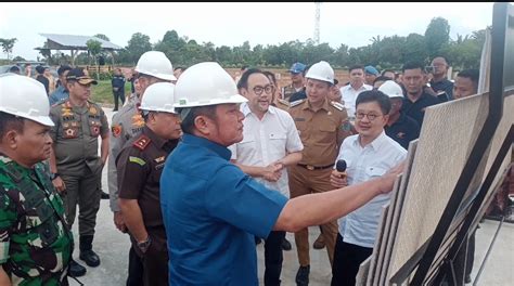 Herman Deru Hadiri Ground Breaking Pembangunan Pabrik Plant Di PT