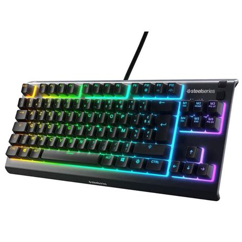 SteelSeries Apex 3 TKL US Gaming Keyboard - Black | Store 974 | ستور ٩٧٤