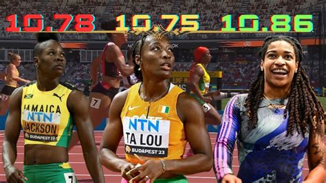 5 Top Fastest Female Sprinters In The World In 2023 Before The World