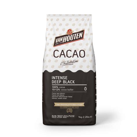 Zwarte Cacaopoeder Cacaopoeder Deep Black Webwinkel Bakartikelen