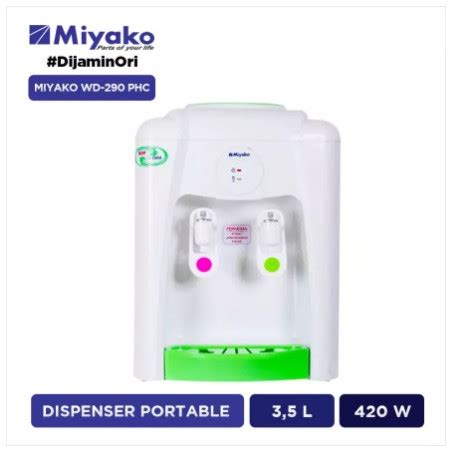 Jual Miyako Dispenser Hot Cool Di Meja Duduk Galon Atas Wd Phc Kota Palembang