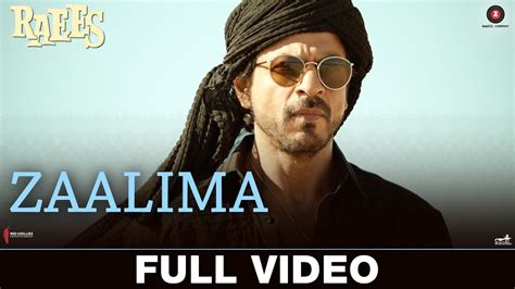 ZAALIMA LYRICS - Raees | Arijit Singh | ShahRukh Khan, Mahira Khan