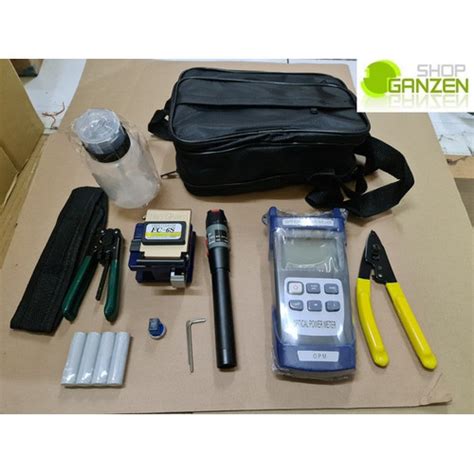 Jual CATV FTTH Tool Kit SET Lengkap OPM VFL Cleaver FO Fiber Optic