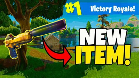 NEW SILENCED PISTOL Fortnite Battle Royal YouTube