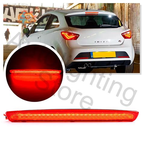 Luz LED De Freno Roja De Montaje Alto Para Seat Leon II Typ Ibiza ST IV