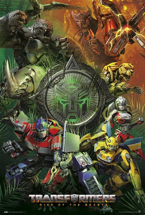 Transformers Rise Of The Beasts Poster Affiche All Poster Chez