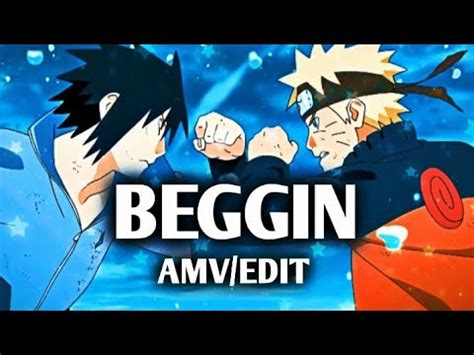 Naruto Vs Sasuke Amv Edit Madcon Beggin YouTube