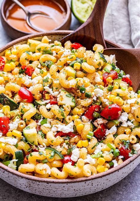 Tomato Corn Pasta Salad Recipe Runner