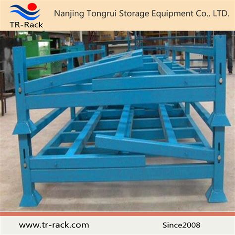 Heavy Duty Stacking Rack With Support Warehouse Storage China Metal