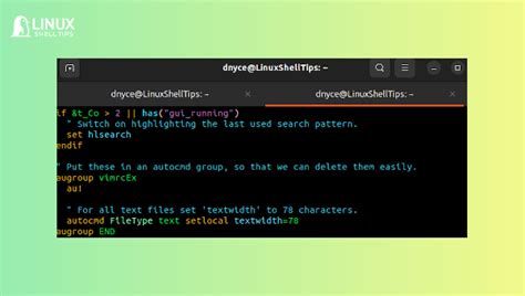 How To Set The Vim Background Colors In Linux