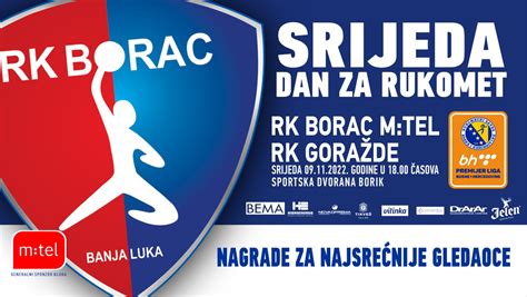 Rk Borac Vs Rk Gora De Bh Telekom Premijer Liga Bih Kolo Sezona