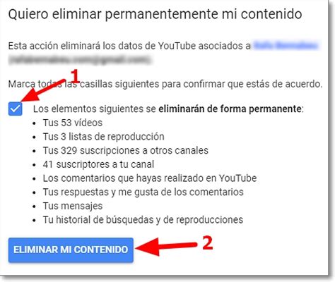 Cómo borrar o eliminar un canal en Youtube para siempre Cómo ser youtuber