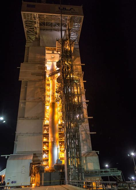 Photos Pad Gantry Rolled Back To Reveal Atlas For Launch