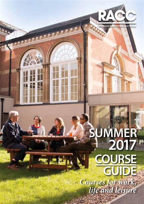 Racc Summer Course Guide 2017 By Racc Issuu