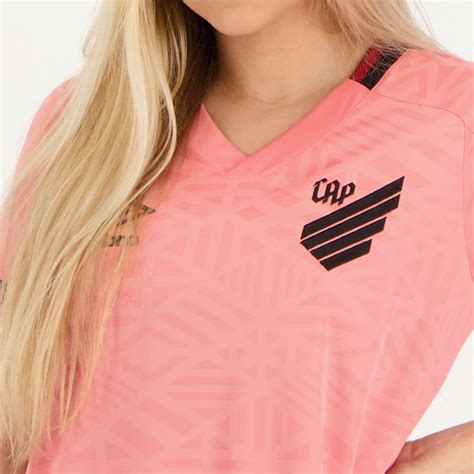 Umbro Athl Tico Paranaense Pink October Women Jersey Futfanatics