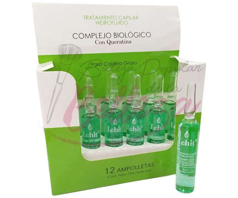 Bodega Popular De La Belleza Ampolletas Complejo Biologico X Unds X Ml