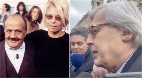 Vittorio Sgarbi Maurizio Costanzo Maria De Filippi Oggi Lui Non