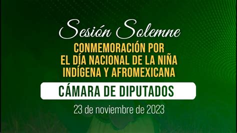 Sesi N Solemne En Conmemoraci N Por El D A Nacional De La Ni A