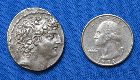 C Bc Antiochos Viii Epephanes Seleucid Tetradrachm Pa