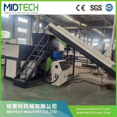 300kg H Recycling Crushing Machine Tube Bottle Plastic Shredder