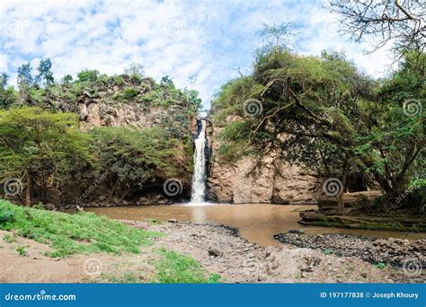 Makalia Waterfall, Lake Nakuru, Kenya Stock Photo - Image of waterfall ...